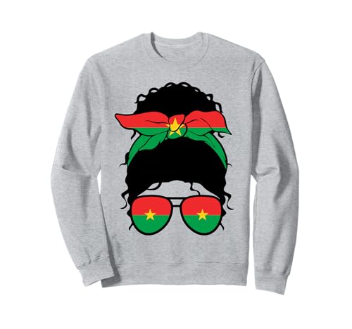 Burkinabè Mädchen Burkina Faso Flagge Stolze Burkinabè Frau Sweatshirt Burkinabè Mädchen Burkina Faso Flagge Stolze Burkinabè Frau Sweatshirt von Proud To Be A Burkinabè Girl Apparel Co.