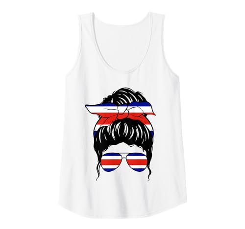 Damen Costaricanisches Mädchen Flagge von Costa Rica Stolze costaricanische Frau Tank Top Damen Costaricanisches Mädchen Flagge von Costa Rica Stolze costaricanische Frau Tank Top von Proud To Be A Costa Rican Girl Apparel Co.
