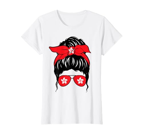 Hongkonger Mädchen Hongkong-Flagge Stolze Hongkonger Frau T-Shirt Hongkonger Mädchen Hongkong-Flagge Stolze Hongkonger Frau T-Shirt von Proud To Be A Hong Kong Girl Apparel Co.