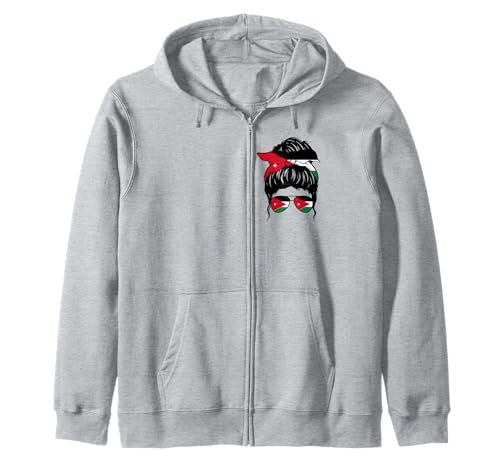 Jordanisches Mädchen, Jordanien, jordanische Flagge, stolze jordanische Frau Kapuzenjacke Jordanisches Mädchen, Jordanien, jordanische Flagge, stolze jordanische Frau Kapuzenjacke von Proud To Be A Jordanian Girl Apparel Co.