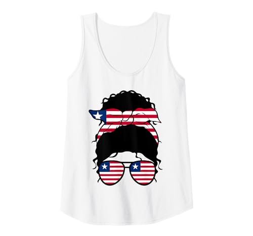 Damen Mädchen Liberia Liberian Flag Proud Liberian Woman Tank Top Damen Mädchen Liberia Liberian Flag Proud Liberian Woman Tank Top von Proud To Be A Liberian Woman Apparel Co.