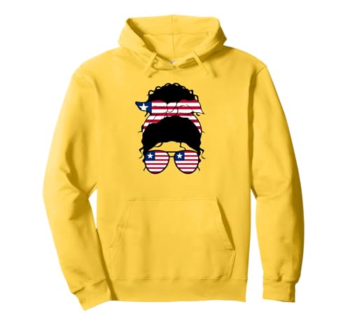 Mädchen Liberia Liberian Flag Proud Liberian Woman Pullover Hoodie Mädchen Liberia Liberian Flag Proud Liberian Woman Pullover Hoodie von Proud To Be A Liberian Woman Apparel Co.