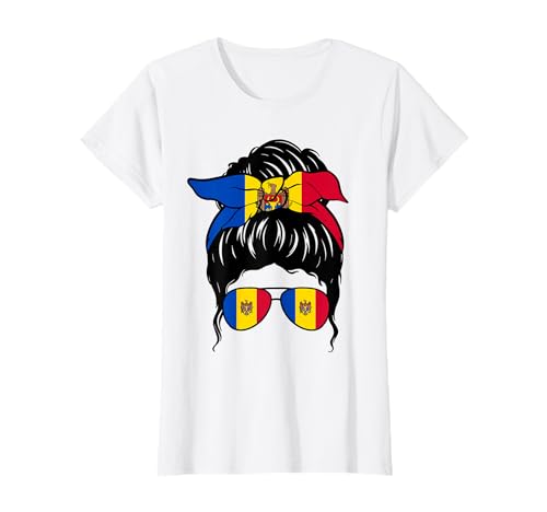 Moldawisches Mädchen Moldawien Moldawische Flagge Stolze Moldawische Frau T-Shirt Moldawisches Mädchen Moldawien Moldawische Flagge Stolze Moldawische Frau T-Shirt von Proud To Be A Moldovan Girl Apparel Co.