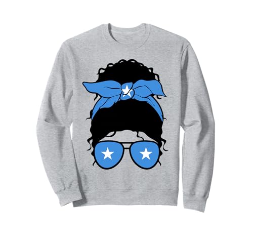 Somalisches Mädchen Somalia Flagge von Somalia Stolze somalische Frau Sweatshirt von Proud To Be A Somali Girl Apparel Co.