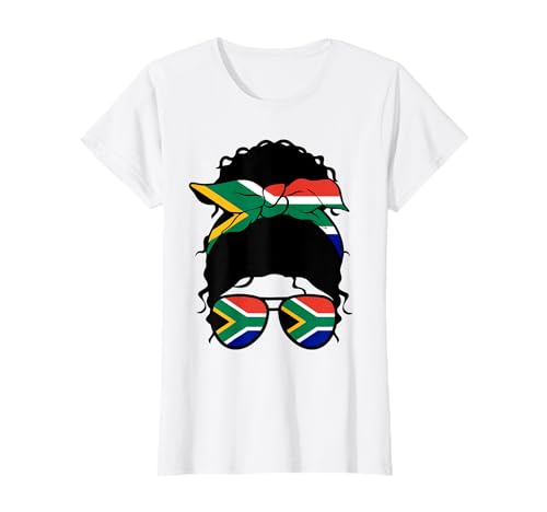 Südafrikanisches Mädchen Südafrika Flagge Stolze Frau T-Shirt Südafrikanisches Mädchen Südafrika Flagge Stolze Frau T-Shirt von Proud To Be A South African Girl Apparel Co.