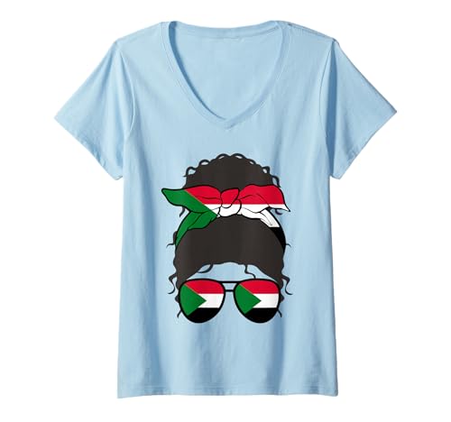 Damen Schweizer Mädchen Schweiz Schweizer Flagge Stolze Schweizerin T-Shirt mit V-Ausschnitt Damen Schweizer Mädchen Schweiz Schweizer Flagge Stolze Schweizerin T-Shirt mit V-Ausschnitt von Proud To Be A Swiss Girl Apparel Co.