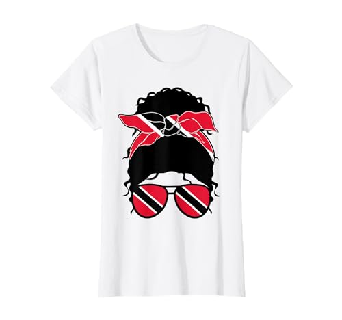 Trinidad und Tobago Girl Trinidad und Tobago Flag Woman T-Shirt von Proud To Be A Trinidad and Tobago Girl Apparel Co.