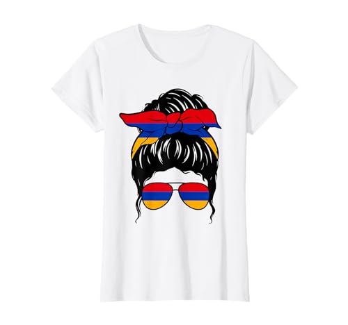 Armenisches Mädchen Armenien Armenische Flagge Stolze armenische Frau T-Shirt Armenisches Mädchen Armenien Armenische Flagge Stolze armenische Frau T-Shirt von Proud To Be An Armenian Girl Apparel Co.