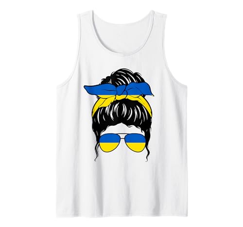 Ukrainisches Mädchen Ukraine Ukrainische Flagge Stolze Ukrainische Frau Tank Top Ukrainisches Mädchen Ukraine Ukrainische Flagge Stolze Ukrainische Frau Tank Top von Proud To Be An Ukrainian Girl Apparel Co.