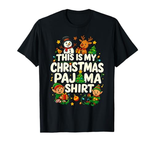 This is My Christmas Pyjama-Shirt, Lichter, Herren, Damen, Kinder T-Shirt von Proud Vintage 60's 70's 80's 90's Retro Gifts