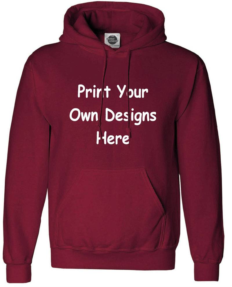 Personalisieren Sie Ihre Eigenen Pullover Pullover, Design Benutzerdefinierte Sweatshirt Mit Ihrem Text, Bilder Oder Logos von ProudLondonStore