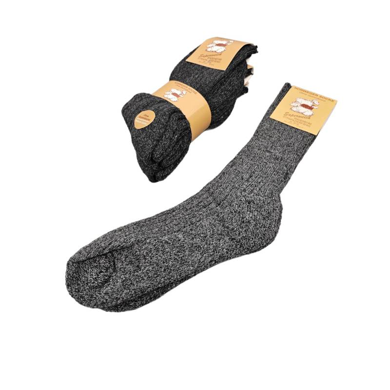 Norweger Stricksocken Ohne Gummibund Dichte Wollsocken Socken Eu Größe 35-46 von Provellus