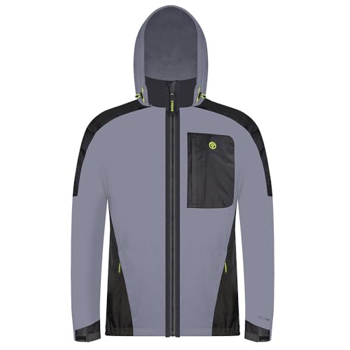 Proviz Herren REFLECT360 Fleece-gefütterte, reflektierende, wasserdichte Outdoor-Jacke, gut sichtbare, reflektierende Winterjacke, Größe XS von Proviz