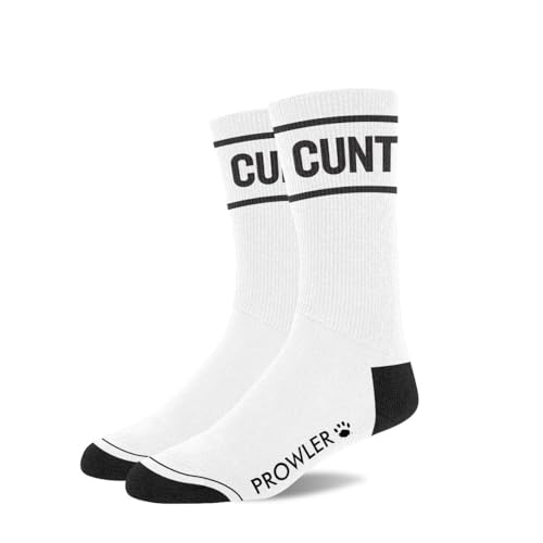 Prowler Red C*nt Socken – kühne und stilvolle Einzelsocken für Erwachsene – Größe 39-45 von Prowler