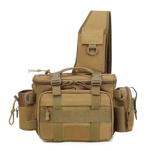 Proypiax Köderbox Tasche | wasserdichte Köderbox Mit Rutenhalter Für Das Angeln - Organizer Für Angelzubehör Mehrfachnutzung Proypiax Köderbox Tasche | wasserdichte Köderbox Mit Rutenhalter Für Das Angeln - Organizer Für Angelzubehör Mehrfachnutzung von Proypiax
