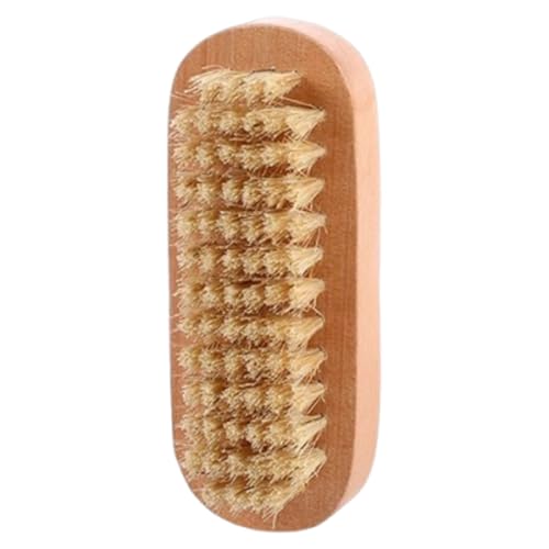 Proypiax Nagelreinigungsbürste | 2-Seitige Fingernagel Reinigungsbürste,Wildschweinborsten Schrubber, Wiederverwendbares Pflegewerkzeug Für Maniküre Pediküre Jugendliche Männer Erwachsene Ältere von Proypiax