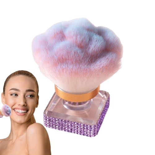 Proypiax Puderpinsel Für Wangen - Nagelpuder Entferner Reinigungspinsel - Reisetaugliches Kosmetikwerkzeug Für Pediküre Maniküre Highlighting Konturierung von Proypiax