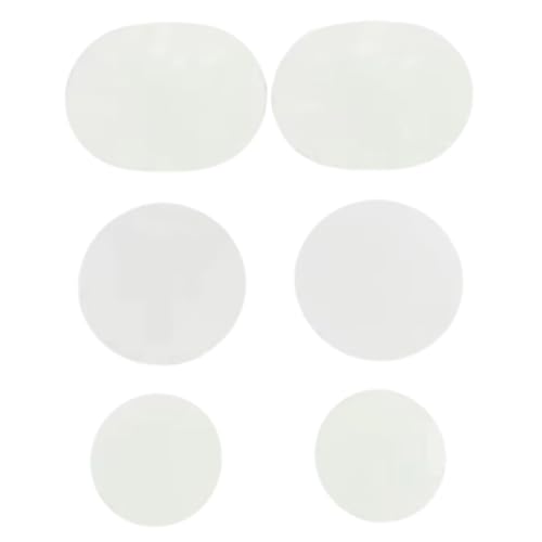 Proypiax Schuhflicken Für Zehenlöcher, Selbstklebender Schuhaufnäher, Vamp Repair Aufkleber Patch Kit Schuh Loch Reparatur Runden Selbstklebender Fersen-patch Selbstklebend Fersenschutz Sneaker von Proypiax
