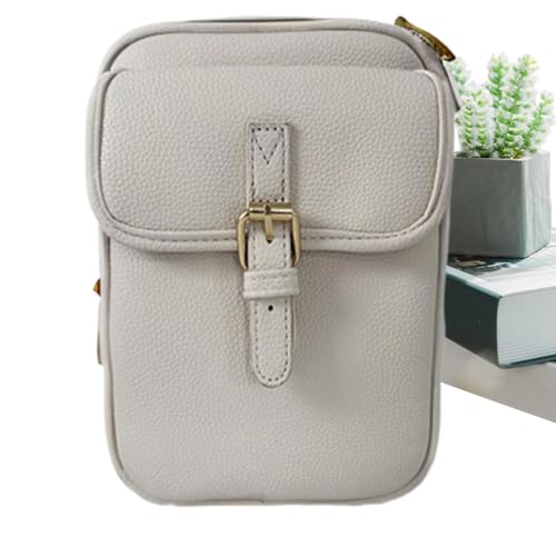 Proypiax Schultertasche | Anti Diebstahl Sicherheits Design - Integriertes Portemonnaie Mit 10 Kartenfächern Verstellbarer Trageriemen Lederetui Für Damen Alltag Freizeit Feiern von Proypiax