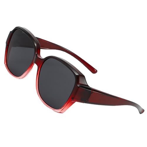 Proypiax Sonnenbrille Für Brillenträger Damen UV400 Schutz Blendschutz Überzieh Polarisierte Leichtes Überbrille Autofahren Polarisiert von Proypiax