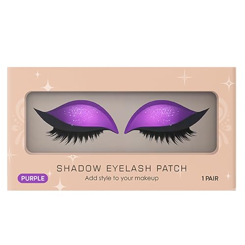 Proypiax Wimpernschatten Aufkleber - Wiederverwendbares Klebe-Augen-Make-up für Frauen | Verwischfeste Wimpern Pads für Abendevents Brautfotos Halloween Cosplay Bühne Reise Hochzeit von Proypiax