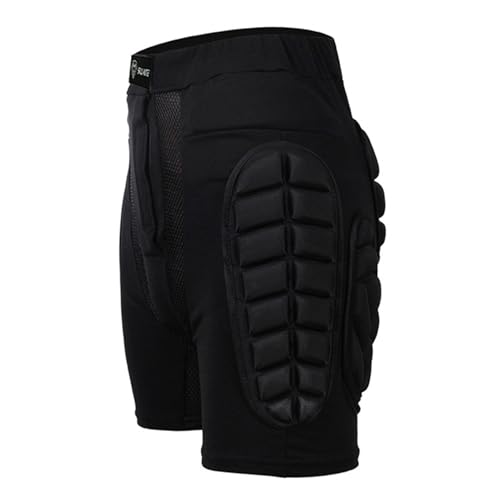 Schutzhosen Kinder Snowboard Shorts Herren Damen Protektorhose 3D Gepolstert Schutz 3D Hüftpolster Protektorenhose Gepolsterter Shorts Crash-Pad Impakthose von Proypiax