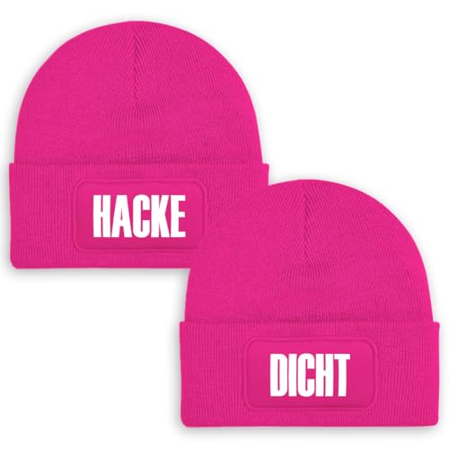 Prozente Momente Hacke Dicht Set - Beanie | Strickmütze | Wollmütze | Beanie mit Druck | lustige Sprüche | Apres-Ski | Winter | Pink Prozente Momente Hacke Dicht Set - Beanie | Strickmütze | Wollmütze | Beanie mit Druck | lustige Sprüche | Apres-Ski | Winter | Pink von Prozente Momente
