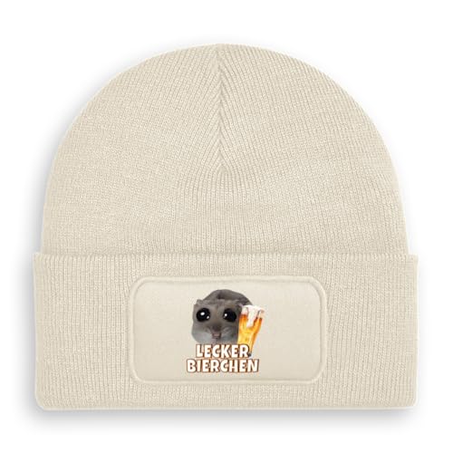 Prozente Momente Lecker Bierchen - Beanie | Strickmütze | Wollmütze | Beanie mit Druck | lustige Sprüche | Apres-Ski | Winter | Beige Prozente Momente Lecker Bierchen - Beanie | Strickmütze | Wollmütze | Beanie mit Druck | lustige Sprüche | Apres-Ski | Winter | Beige von Prozente Momente