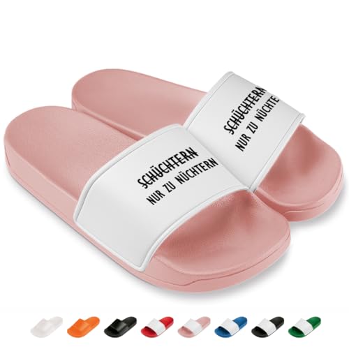Prozente Momente Nur zu nüchtern - Lustige Badelatschen für Herren & Damen – Bequeme Schlappen & Hausschuhe für Strand, Pool und Dein Malle-Outfit | Rosa Gr. 41 Prozente Momente Nur zu nüchtern - Lustige Badelatschen für Herren & Damen – Bequeme Schlappen & Hausschuhe für Strand, Pool und Dein Malle-Outfit | Rosa Gr. 41 von Prozente Momente