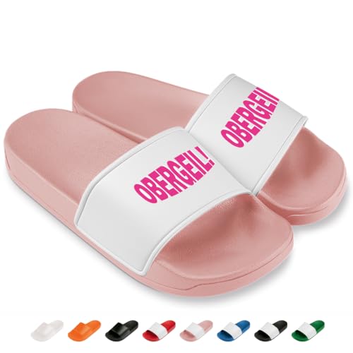 Prozente Momente Obergeil - Lustige Badelatschen für Herren & Damen – Bequeme Schlappen & Hausschuhe für Strand, Pool und dein Malle-Outfit | Rosa Gr. 47 Prozente Momente Obergeil - Lustige Badelatschen für Herren & Damen – Bequeme Schlappen & Hausschuhe für Strand, Pool und dein Malle-Outfit | Rosa Gr. 47 von Prozente Momente