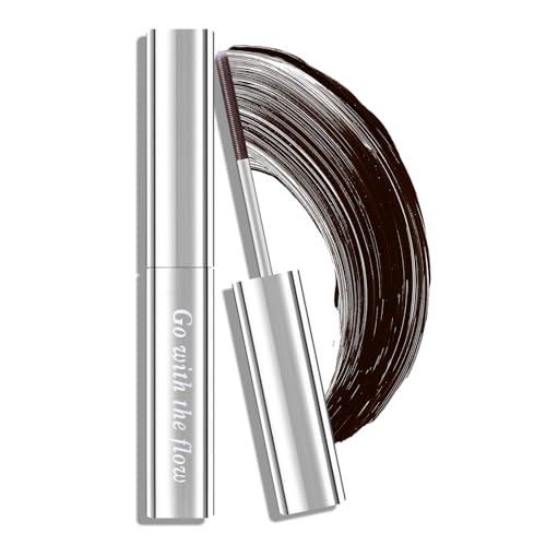 Prreal Metal Mascara, Long Lasting Metal Rod Mascara, Non-Clumping Flake Proof Bristle Less Metal Mascara, Smudge Proof Mascara Metal Wand, 02 Brown Prreal Metal Mascara, Long Lasting Metal Rod Mascara, Non-Clumping Flake Proof Bristle Less Metal Mascara, Smudge Proof Mascara Metal Wand, 02 Brown von Prreal