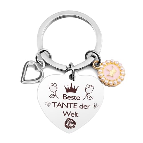 Muttertagsgeschenke Für Tante Geschenk Tante Schlüsselanhänger Geschenke Tante Geschenke Für Tante Beste Tante Der Welt Geschenke Für Tanten Beste Tante Geschenke Für Die Tante Geburtstagsgeschenk von Prrivnix