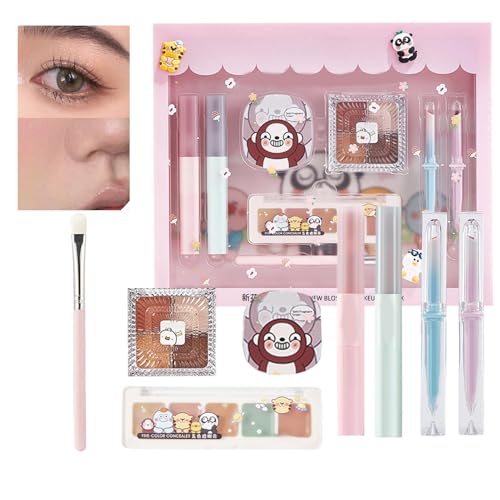 Pruojhw Make-Up-Set für Damen, Schönheits-Make-up-Set | Komplettes Beauty-Make-up Set für Frauen – Wasserdichtes Schönheits-Make-up-Set für die von Pruojhw