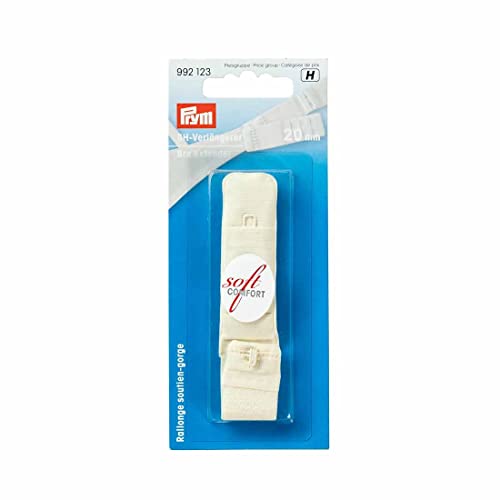 Prym 992123 BH-Verlängerer 3 x 1 Haken 20 mm Champagner, Multi, 1 Stück (1er Pack) von Prym