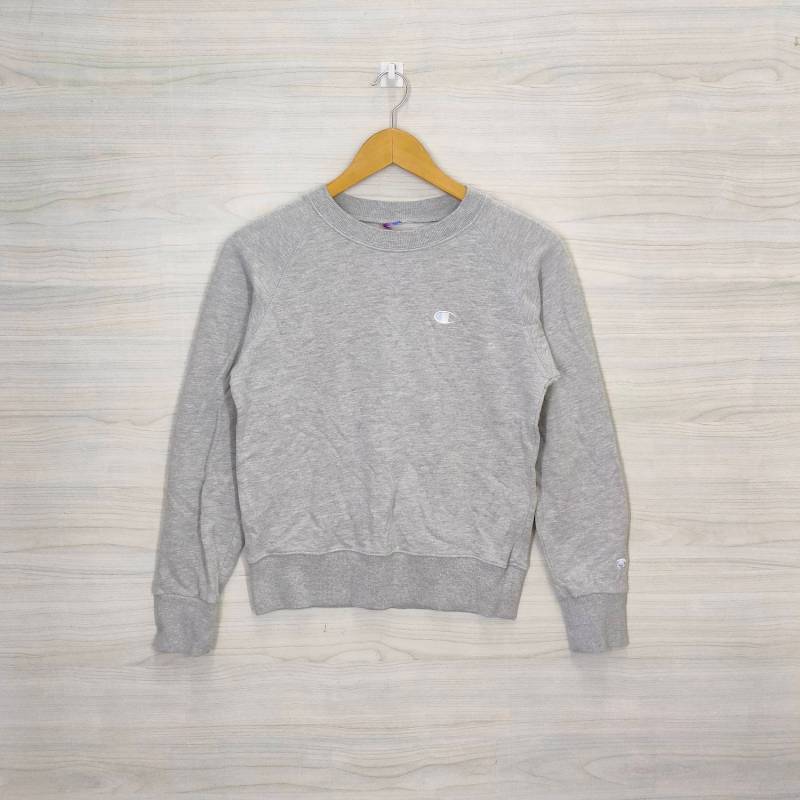 Champion Sweatshirt Vintage 90Er Jahre Champion Crewneck Pullover Small Logo Stickerei Damen Größe Xs von PsVintageStore