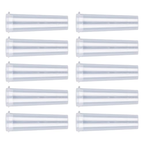 10 x Make-up-Pinsel-Abdeckung, Schutz, Make-up-Pinsel-Organizer, saubere Pinsel, wiederverwendbarer Kosmetikpinselhalter von Psdndeww