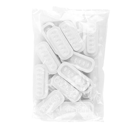 100 tragbare Silikon-Wimpernkleber-Halter, Tablett, Paletten, Make-up-Zubehör für Profis und Wimperntechniker 100 tragbare Silikon-Wimpernkleber-Halter, Tablett, Paletten, Make-up-Zubehör für Profis und Wimperntechniker von Psdndeww