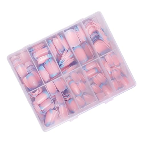 120x/Box Blaue French Tip Falsche Nägel Press On Nails Vollständige Abdeckungen Stick On Nails Einfache Künstliche Falsche Nägel Für Frauen 120x/Box Blaue French Tip Falsche Nägel Press On Nails Vollständige Abdeckungen Stick On Nails Einfache Künstliche Falsche Nägel Für Frauen von Psdndeww