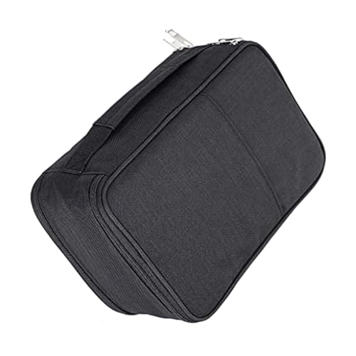 300 Slots Federmäppchen Praktisches Federmäppchen Bleistift Organizer Schulbedarf Buntstifte Aufbewahrungstasche für Schüler, Schwarz 300 Slots Federmäppchen Praktisches Federmäppchen Bleistift Organizer Schulbedarf Buntstifte Aufbewahrungstasche für Schüler, Schwarz von Psdndeww