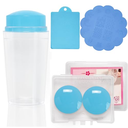 4 PCs French Nails Stempel Silikonnägel Stamper Mit Schabergelee Nägel Stamper Nägel Art Manicures Werkzeug Für Salons von Psdndeww