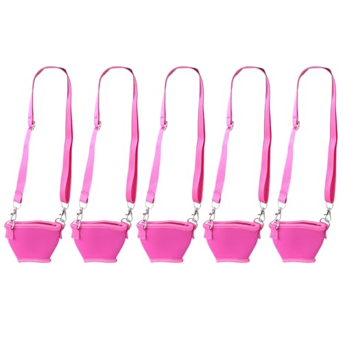 5 verstellbare Weinglas-Schlüsselbänder, Getränkehalter mit Umhängeband, Isolator, Halter, Halskette, Getränkehalter, Weinzubehör 5 verstellbare Weinglas-Schlüsselbänder, Getränkehalter mit Umhängeband, Isolator, Halter, Halskette, Getränkehalter, Weinzubehör von Psdndeww