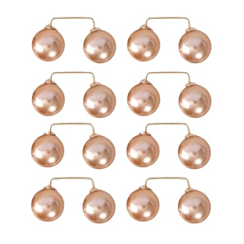 8 Stück künstliche Perlen Jeans Taille Verschluss Klammern für Kleidung Hosen Cardigan Clips von Psdndeww