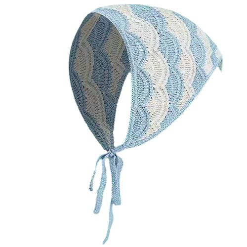 Blumen-Stirnbänder für Damen, gewickelt in Dreiecksform, Boho-Stil, exquisites Kopftuch, Turban, Bandana, für den Urlaub von Psdndeww