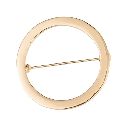 Cardigan aus Legierung mit rundem herzförmigem Clip, Metallbrosche mit Revers, modische Kleidung für Geschäftstreffen von Psdndeww