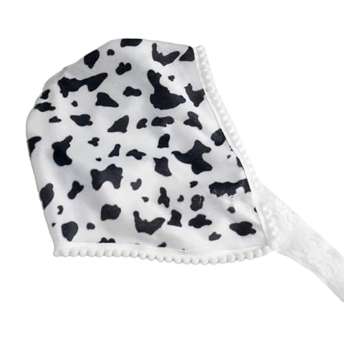 Einzigartiger Leoparden-Haarreif für Halloween-Party, Bühnenshow, schwarzer Haarschal, kreativer Foto-Schal von Psdndeww