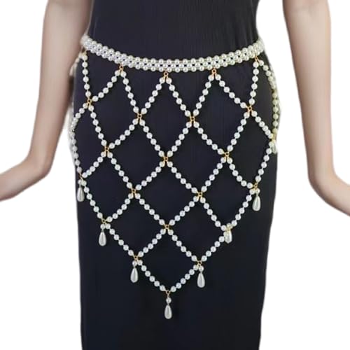 Psdndeww Eleganter Perlen Taillengürtel Mit Fließenden Quasten Für Jugendliche Frauen Die Modische Und Einzigartige Accessoires Trendy Frauen Accessoires Suchen von Psdndeww