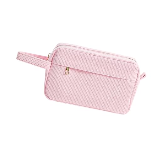 Federmäppchen aus Kord, koreanische Stile, großes Fassungsvermögen, Stifteetui, ästhetische Tasche, Organizer, ästhetische Tasche, große Kapazität, C von Psdndeww