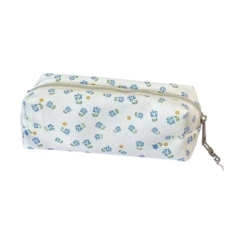 Federmäppchen mit Schleifen, praktisches Federmäppchen, großes Fassungsvermögen, Stifteetui, Make-up-Tasche, ästhetische Organizer, Schleifen, Make-up, große Kapazität, Kleines Blau von Psdndeww