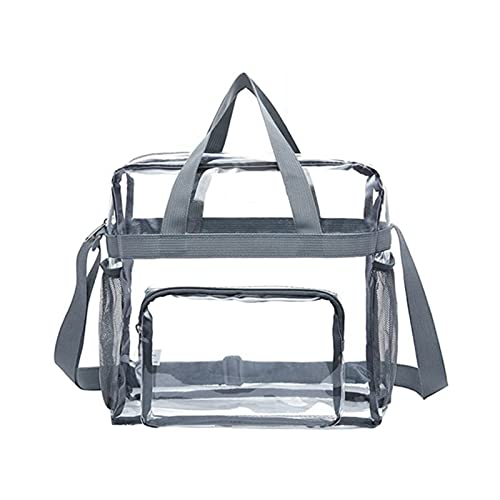 Frauen Transparente Umhängetasche Große Kapazität Reisen Messenger Handtasche PVC Ladies Tte Mit Verstellbaren Riemen Reisetaschen Für Männer von Psdndeww