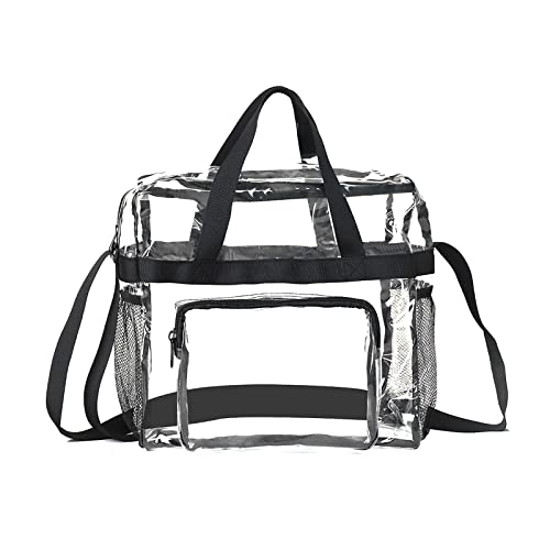 Frauen Transparente Umhängetasche Große Kapazität Reisen Messenger Handtasche PVC Ladies Tte Mit Verstellbaren Riemen Reisetaschen Für Männer von Psdndeww
